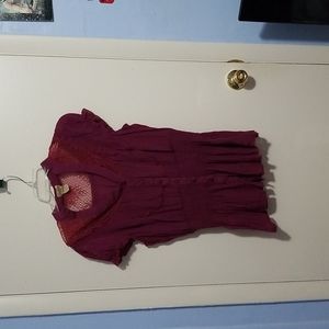 Janette Plus U.S.A. 2XL Sleeveless Purple Blouse